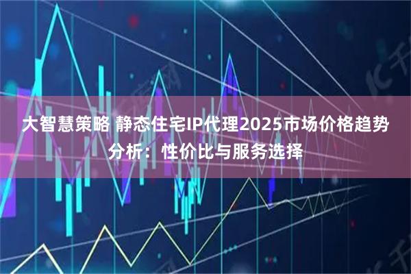 大智慧策略 静态住宅IP代理2025市场价格趋势分析：性价比与服务选择