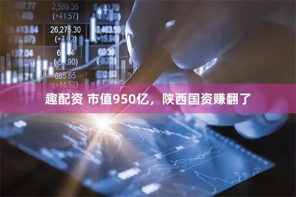 趣配资 市值950亿，陕西国资赚翻了